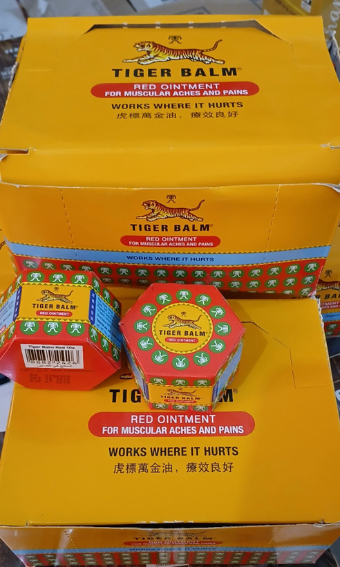 پماد ویکس ضد درد تایگر بالم ببری حجم 10 گرمی مدل RED OINTMENT
