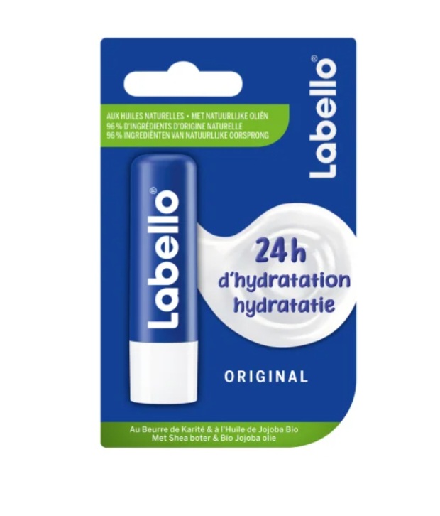بالم لب مرطوب‌کننده لیبلو آبی مدل Original | Labello Original Lip Balm