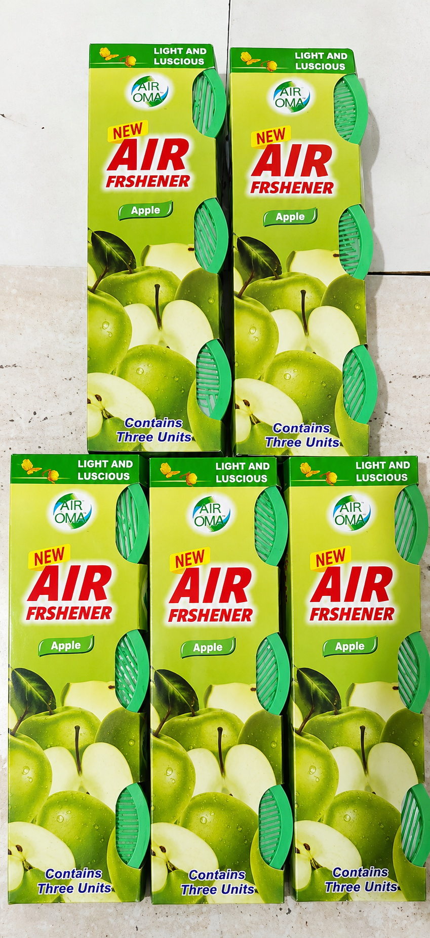 خوشبوکننده ۳ عددی جمعا ۱۸۰ گرمی AIR FRSHENER