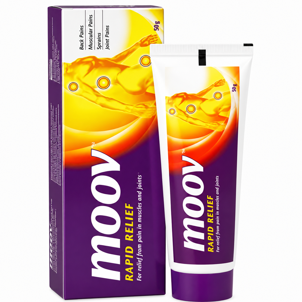 پماد موف موو MOOV   حجم ۵۰ گرم ساخت هند تسکین درد