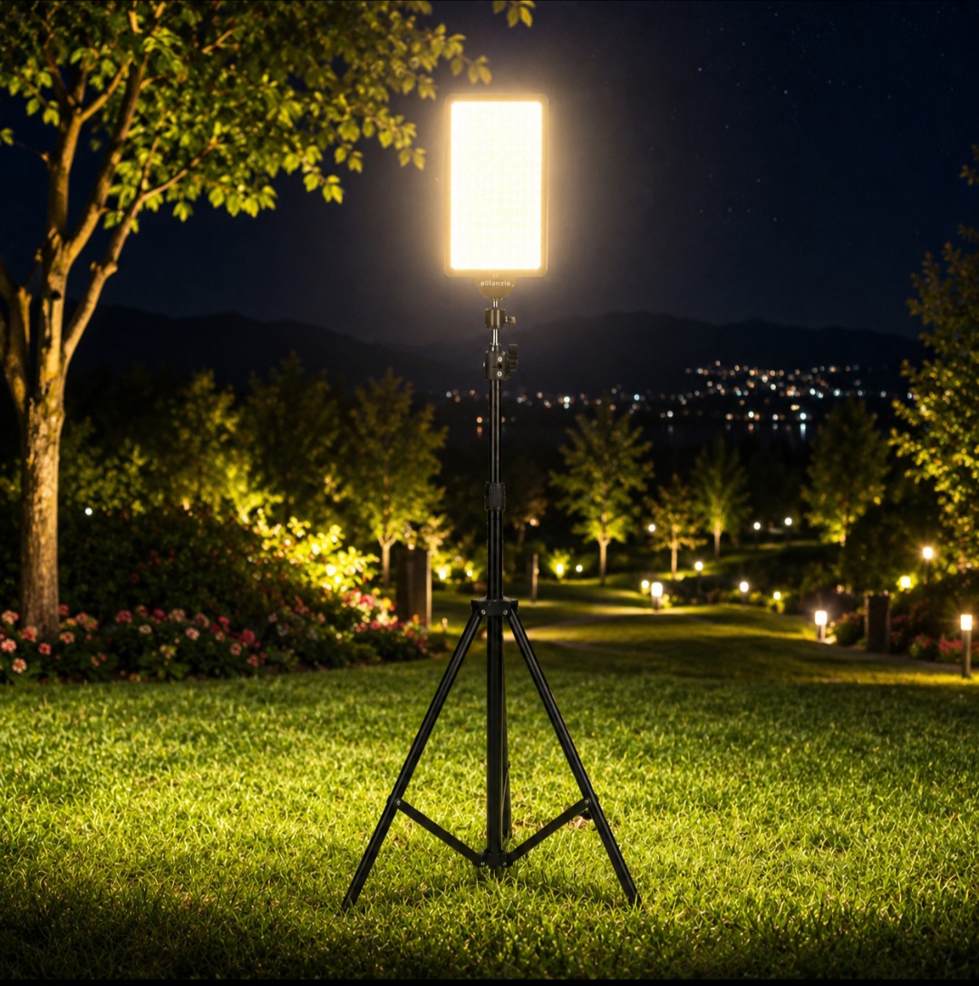 چراغ LED و پروژکتور کمپینگ بیرونی CAICAL CC2115 مدل 100W   با سه پایه دو متری و کابل ۴ متری
