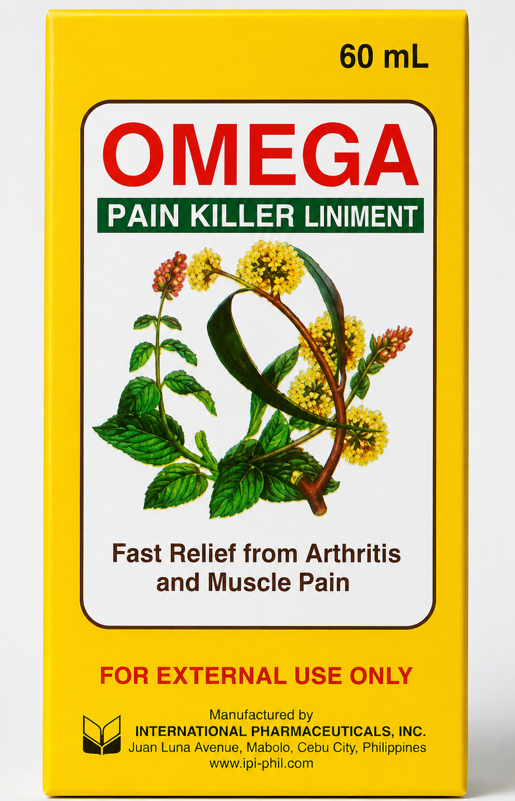 روغن  امگا (OMEGA Pain Killer Liniment) 60 میلی‌لیتر