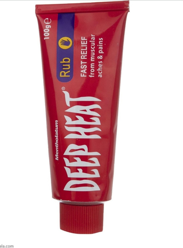 پماد ضد درد قوی و تسکیندهنده عضلانی دیپ هیت ۱۰۰ گرم Deep Heat Rub