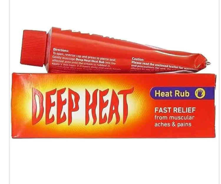 پماد ضد درد قوی و تسکیندهنده عضلانی دیپ هیت ۱۰۰ گرم Deep Heat Rub