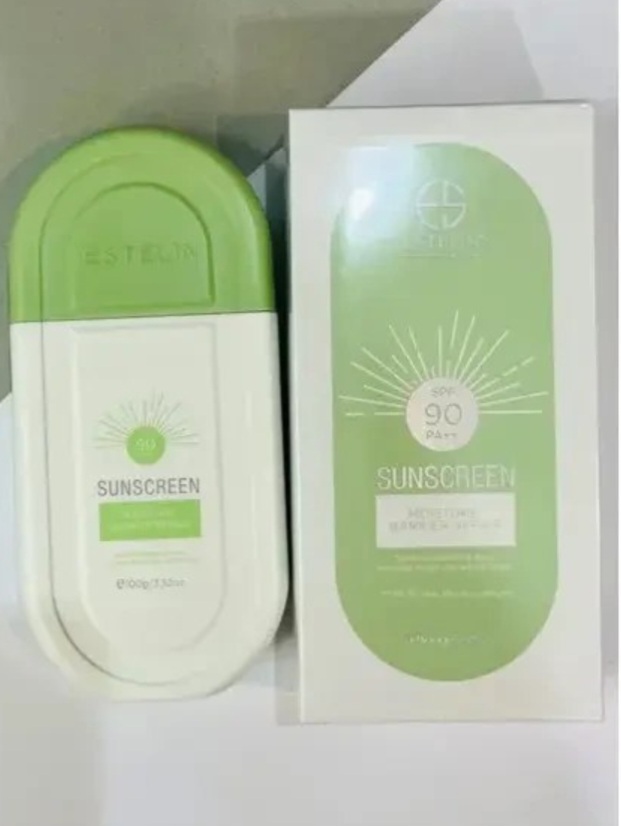 کرم ۱۰۰ گرمی  ضدآفتاب استلین SPF90 PA++ مدل Moisture Barrier Repair Sunscreen