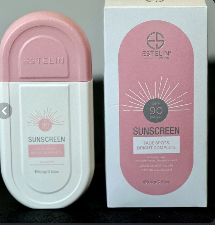 کرم ضد آفتاب استیلن SPF 90 ++PAبی رنگ حجم ۱۰۰ میلی لیتر ضد لک و ضد التهاب