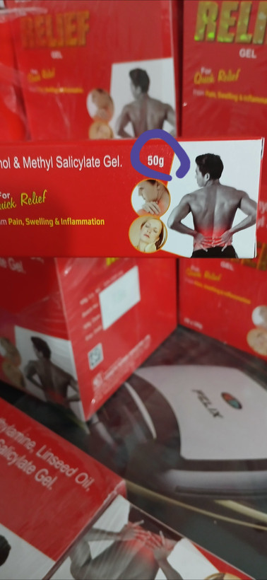 کرم پماد تسکین دهنده درد ریلایف RELIEF اصلی ۵۰گرم محصول هند