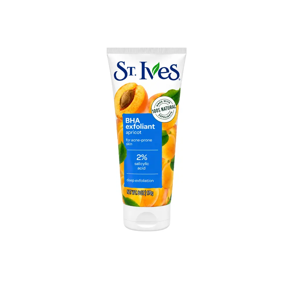 اسکراب صورت  لایه بردار زرد آلو BHA Exfoliant Apricot Scrub 170g